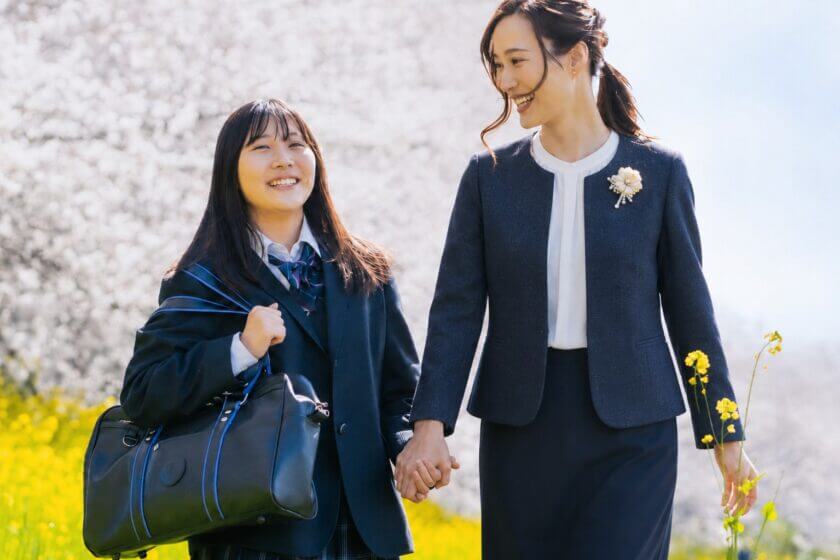 卒業式の服装は、中学校の入学式で着てもいい？
